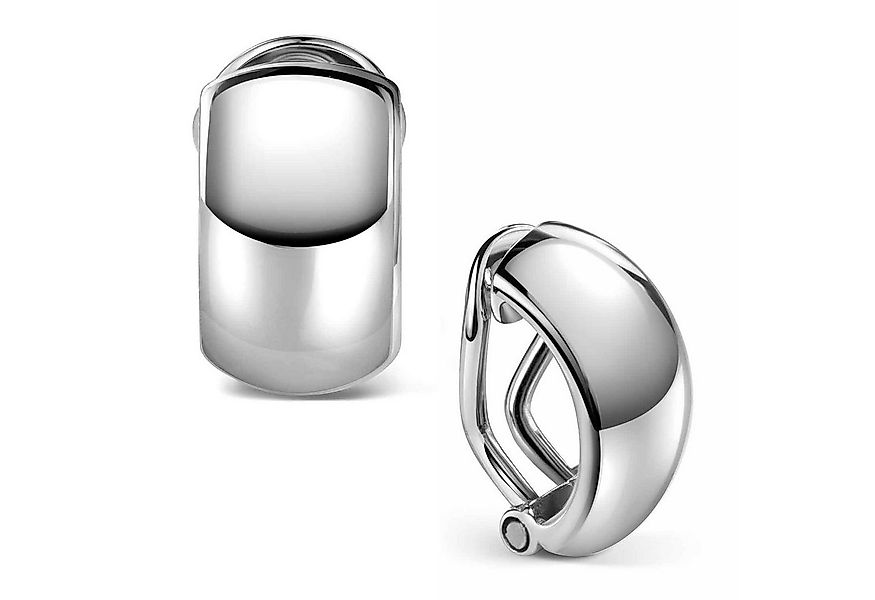 Materia Paar Ohrclips Damen Silber Hochglanz Clip-Verschluss SO-504, 925 St günstig online kaufen