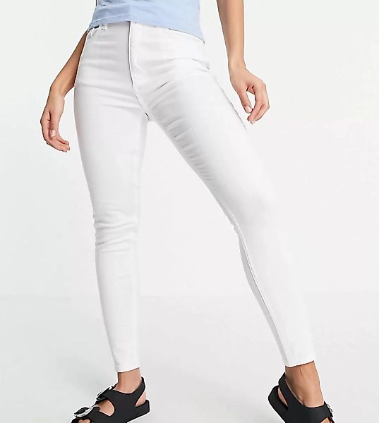 Reclaimed Vintage Inspired – The 90 – Enge Jeans in optischem Weiß günstig online kaufen