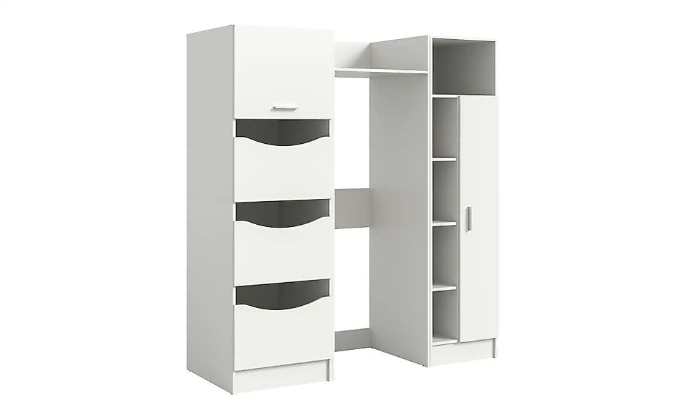 Waschmaschinenumbau Set  Frillensee ¦ weiß ¦ Maße (cm): B: 176 H: 195 Schrä günstig online kaufen