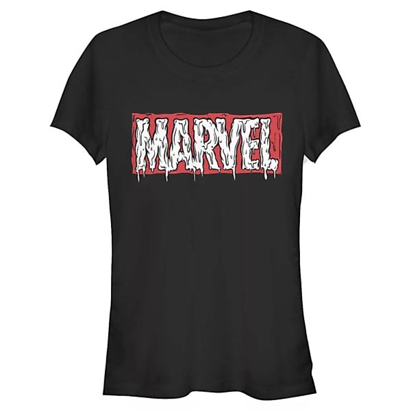 Marvel - Logo Melting - Frauen T-Shirt günstig online kaufen