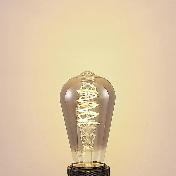 Lucande LED-Leuchtmittel E27 St64 LED 4W, E27, warmweiß günstig online kaufen