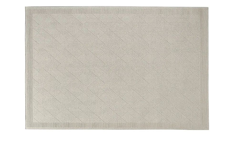 Wollteppich  Lana ¦ beige ¦ Wolle,Jute ¦ Maße (cm): B: 80 Teppiche > Naturt günstig online kaufen