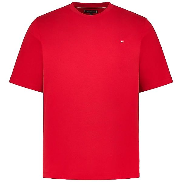 Tommy Hilfiger T-Shirt aus Baumwolle Farbe rot Größe: 5XL günstig online kaufen
