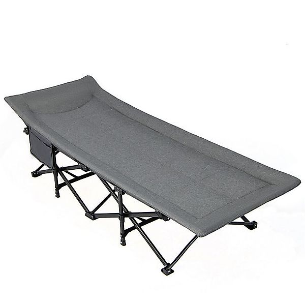 COSTWAY Feldbett Campingbett mit Seitentasche & günstig online kaufen