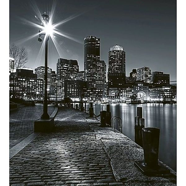 Fototapete BOSTON  | MS-3-0016 | Schwarz | Digitaldruck auf Vliesträger günstig online kaufen