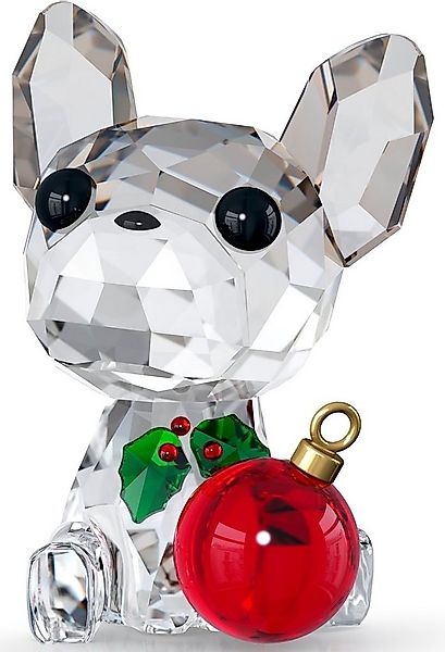 Swarovski Dekofigur Holiday Cheers Französische Bulldogge (1 St), Swarovski günstig online kaufen