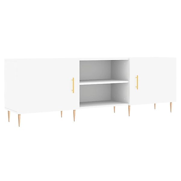 vidaXL TV-Schrank Weiß 150x30x50 cm Holzwerkstoff 829084 günstig online kaufen