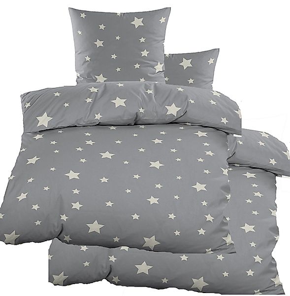 KH-Haushaltshandel Bettwäsche Biber Winter Bettwäsche 2x(135 günstig online kaufen