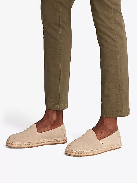 Tommy Hilfiger Espadrille "HILFIGER FLEX ESPA SUEDE LOAFER", Sommerschuh, S günstig online kaufen