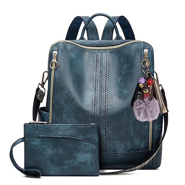 RWEUOQ Rucksack Lederrucksäcke Freizeitrucksack Reiserucksack Mit günstig online kaufen