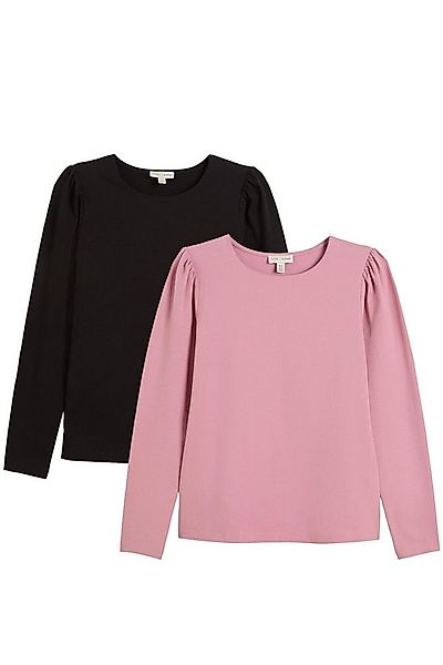 Love & Roses Langarmshirt Love & Roses Jersey-Oberteil mit langen Puffärmel günstig online kaufen