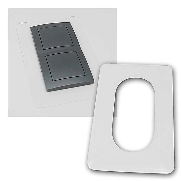 world-trading-net Tapetenschoner 2-Fach Transparent Tapetenschutz günstig online kaufen