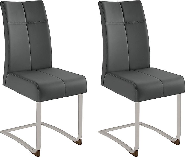 Home affaire Freischwinger »Rab« (Set) 2 Stk.Bezug in verschiedenen Qualitä günstig online kaufen