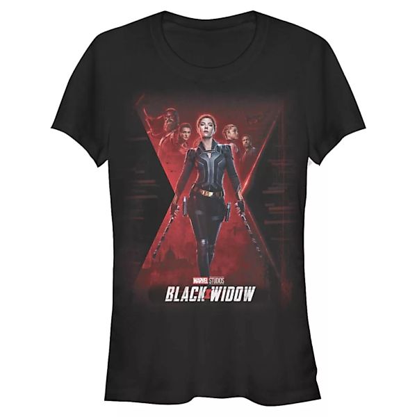 Marvel - Black Widow - Gruppe Official Poster - Frauen T-Shirt günstig online kaufen