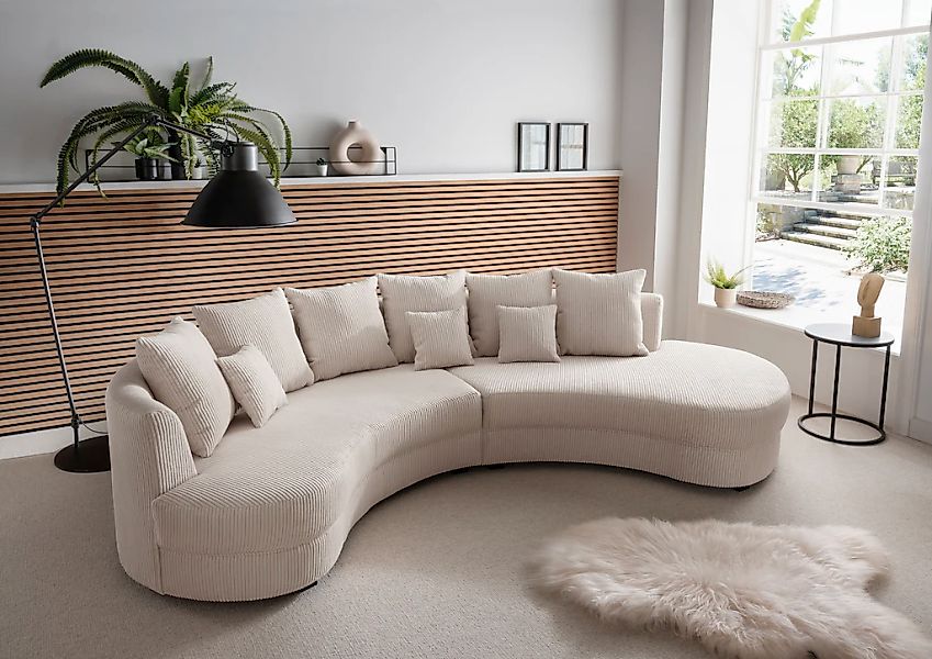 INOSIGN Ecksofa "Limoncello organische Formensprache, L-Form", ergonomische günstig online kaufen