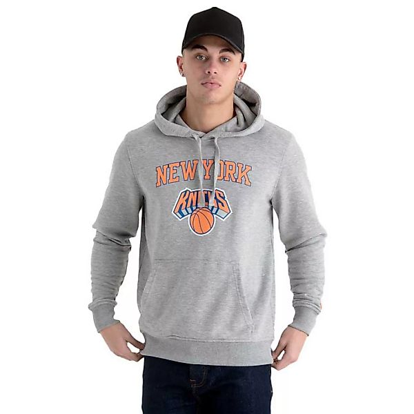 New Era Team Logo Po New York Knicks Kapuzenpullover XL Grey günstig online kaufen
