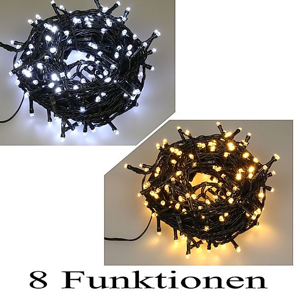 Luxform LED-Lichterkette Lichterkette LED 24m 160 LED´s Weihnachtsbeleuchtu günstig online kaufen