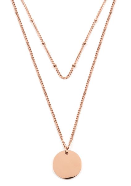 Hey Happiness Collier Layer Kette Kreis günstig online kaufen