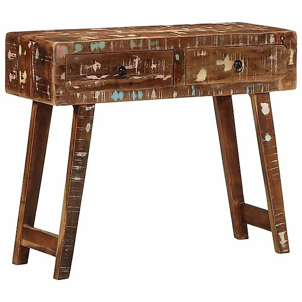 vidaXL Konsolentisch 90x32x75 cm Altholz Massivholz 4104520 günstig online kaufen