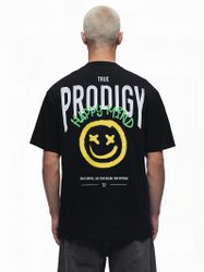 trueprodigy Oversize-Shirt Hajin Logoprint Rundhals dicker günstig online kaufen