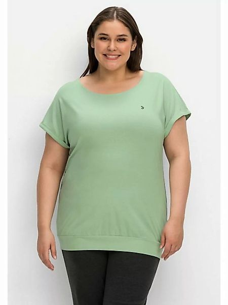 Sheego T-Shirt Große Größen aus Baumwoll-Modal-Mix günstig online kaufen