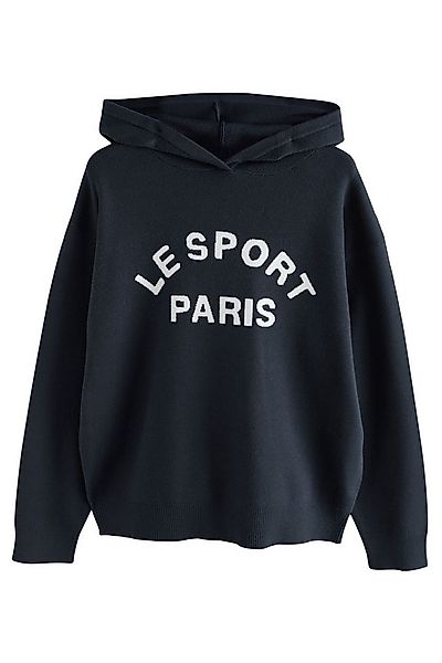 Next Kapuzenpullover Hoodie mit langen Ärmeln und Grafik, Kurzgröße (1-tlg) günstig online kaufen