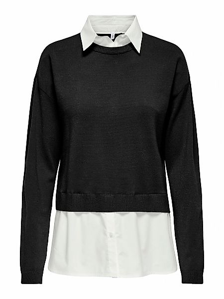 ONLY 2-in-1-Pullover "ONLPAYSON LS MIX PULLOVER KNT" günstig online kaufen
