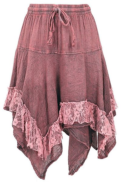 Guru-Shop Minirock Pixi Zipfelrock, Batik Elfenrock, Boho.. alternative Bek günstig online kaufen