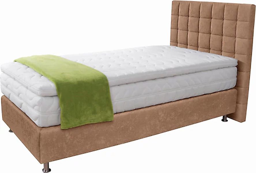 Westfalia Schlafkomfort Boxspringbett, mit Kaltschaum- oder Federkernmatrat günstig online kaufen