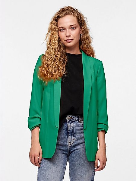 pieces Blusenblazer PCBOSELLA 3/4 BLAZER NOOS mit Faltendetail am Ärmel günstig online kaufen