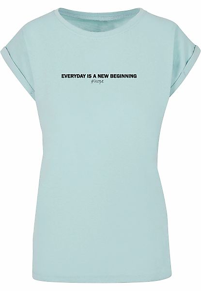 Merchcode T-Shirt "Merchcode Damen Ladies Hope Extended Shoulder Tee", (1 t günstig online kaufen
