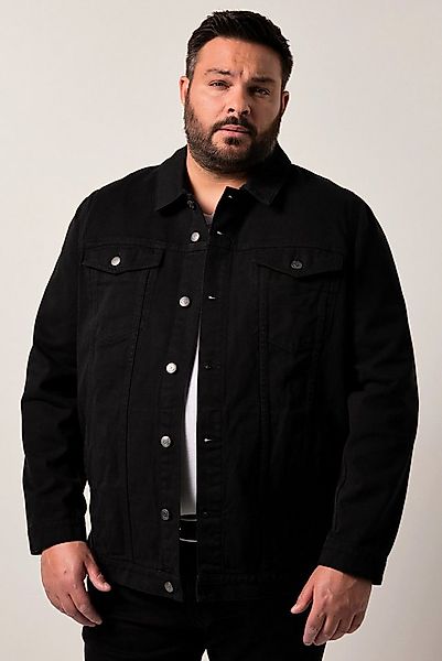 Men Plus Funktionsjacke Jeansjacke Colordenim Brusttaschen günstig online kaufen