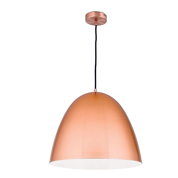 Orion Leuchten Hängeleuchte Loft 40 x 30 cm Kupfer 1 x E27 günstig online kaufen