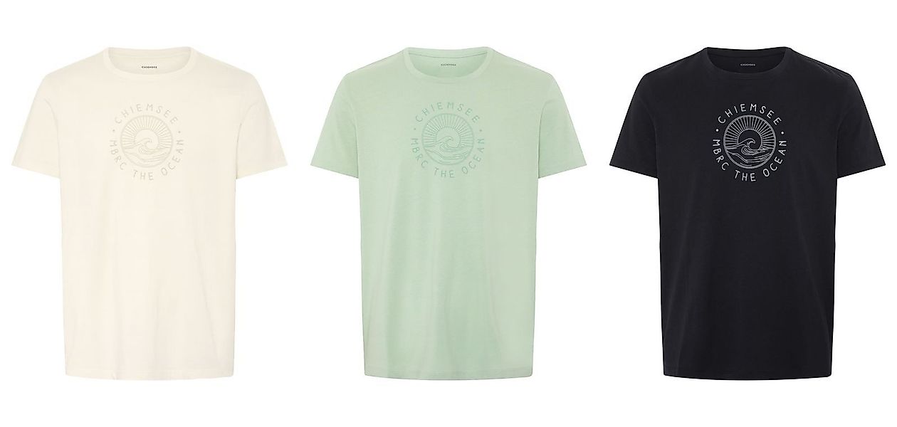 Chiemsee Print-Shirt T-Shirt mit Wellenmotiv 1 günstig online kaufen
