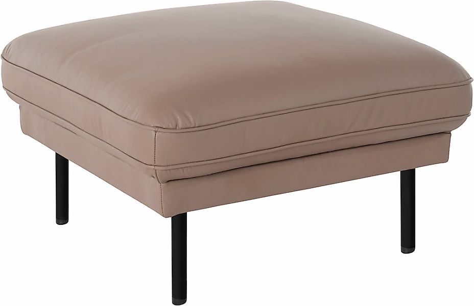 Home affaire Hocker "Nordfyn" edles Design in 3 Bezugsqualitäten, Design by günstig online kaufen