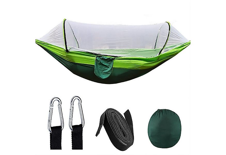 Bundviel Hängematte Hängematte Outdoor mit Moskitonetz Hammock Camping komp günstig online kaufen