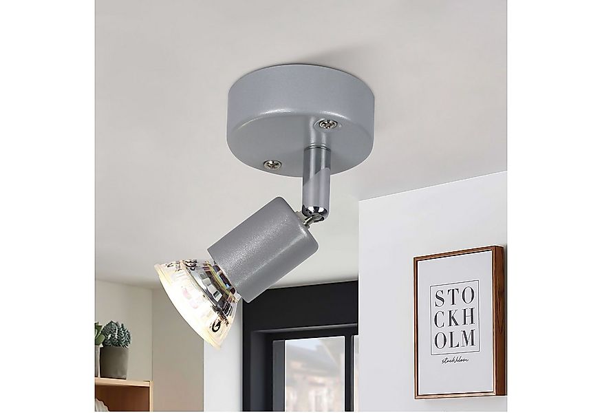 Nettlife LED Deckenstrahler LED Deckenstrahler Schwenkbar GU10 1/2/3/4 Flam günstig online kaufen