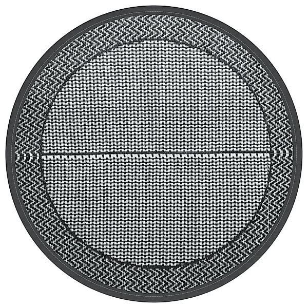 vidaXL Outdoorteppich Outdoor-Teppich ARAKIL Grau Ø120 günstig online kaufen