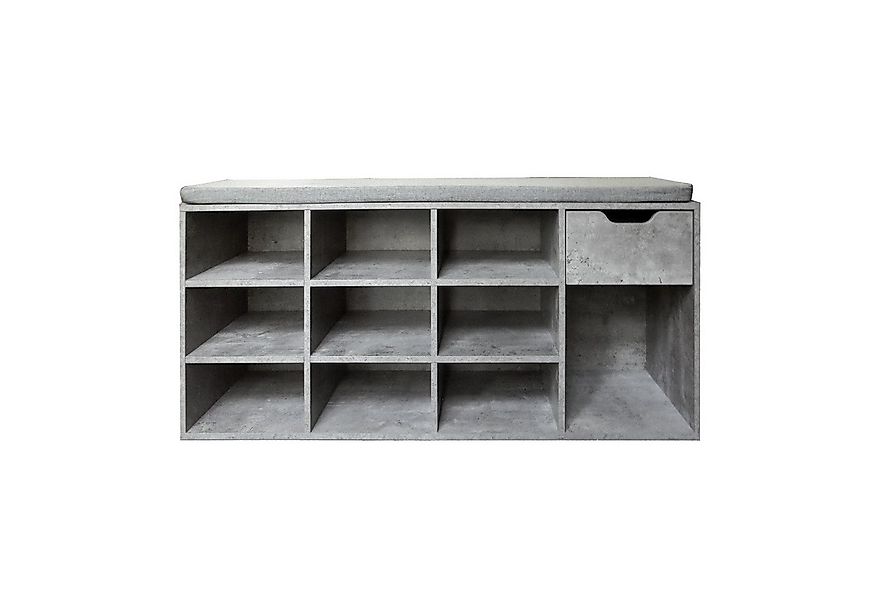 HTI-Living Schuhbank Schuhbank Lisa Beton (Stück, 1-St., 1 Schuhbank), Schu günstig online kaufen
