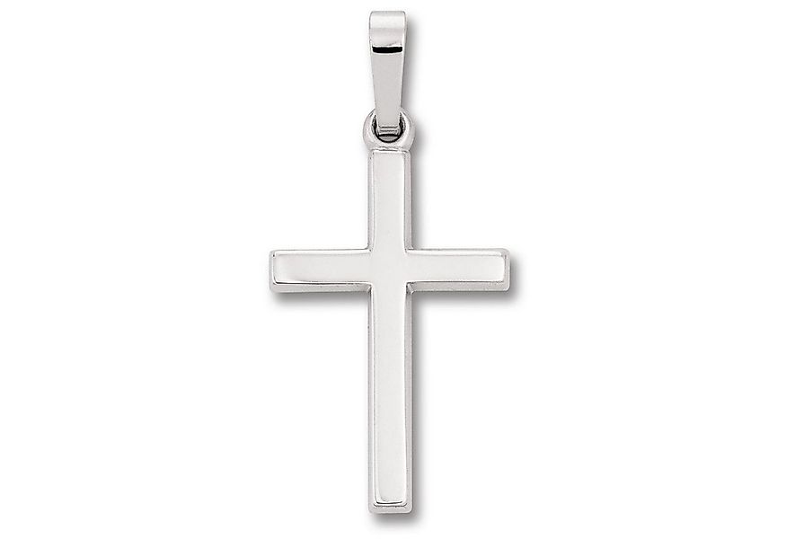 ONE ELEMENT Kettenanhänger Kreuz Anhänger aus 333 Weißgold, Ihr persönliche günstig online kaufen