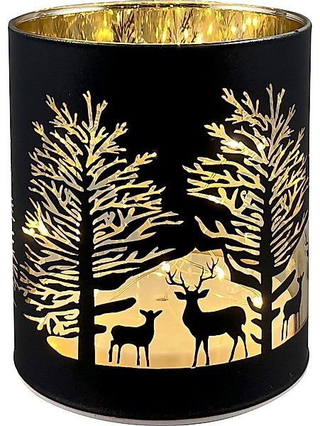 Trend Line Windlicht TrendLine LED Windlicht Weihnachten Ø 10 x 12 cm günstig online kaufen