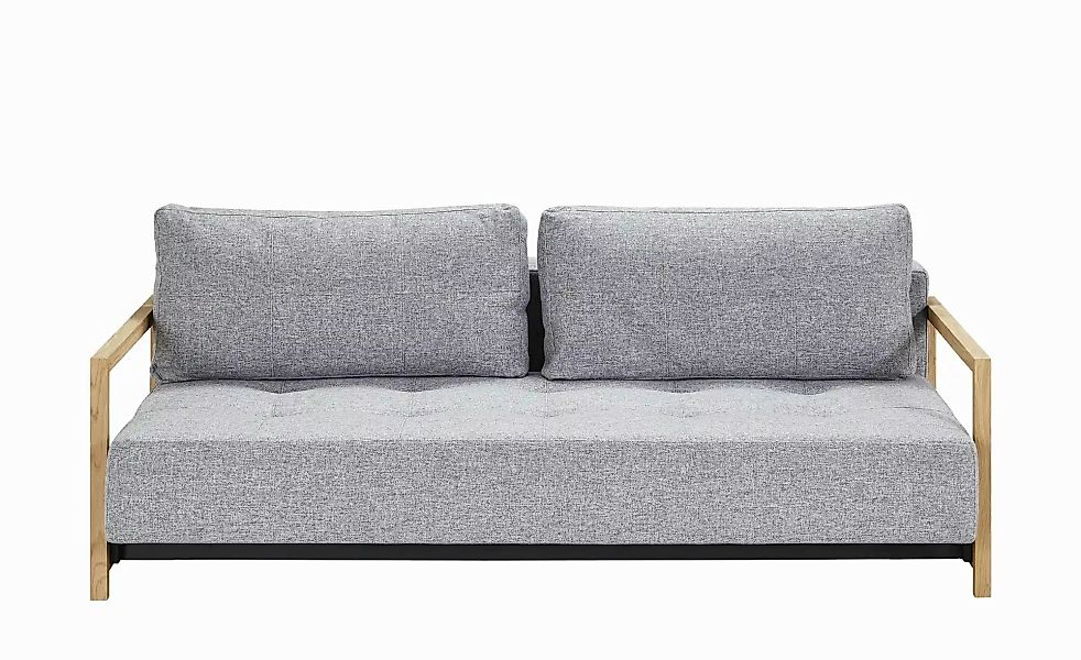 Schlafsofa Webstoff Akkito ¦ grau ¦ Maße (cm): B: 210 H: 70 T: 112 Polsterm günstig online kaufen