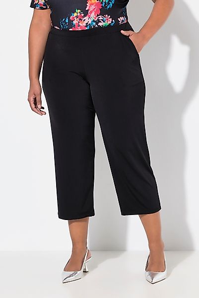 Ulla Popken Schlupfhose 7/8-Jerseyhose gerades Bein günstig online kaufen