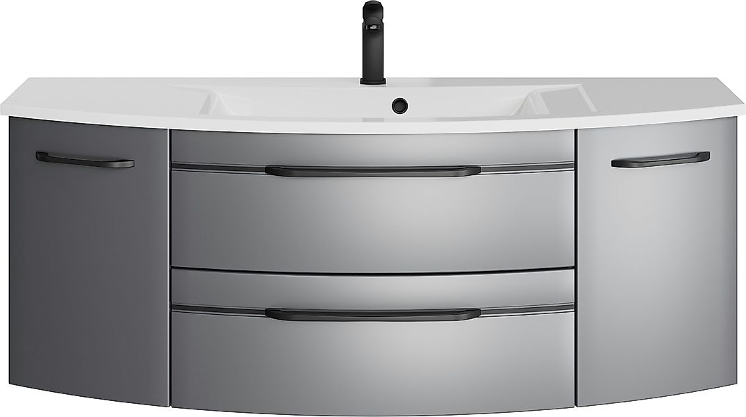 Saphir Waschtisch "Serie 7045 Mineralmarmor-Waschtisch und Unterschrank, 13 günstig online kaufen
