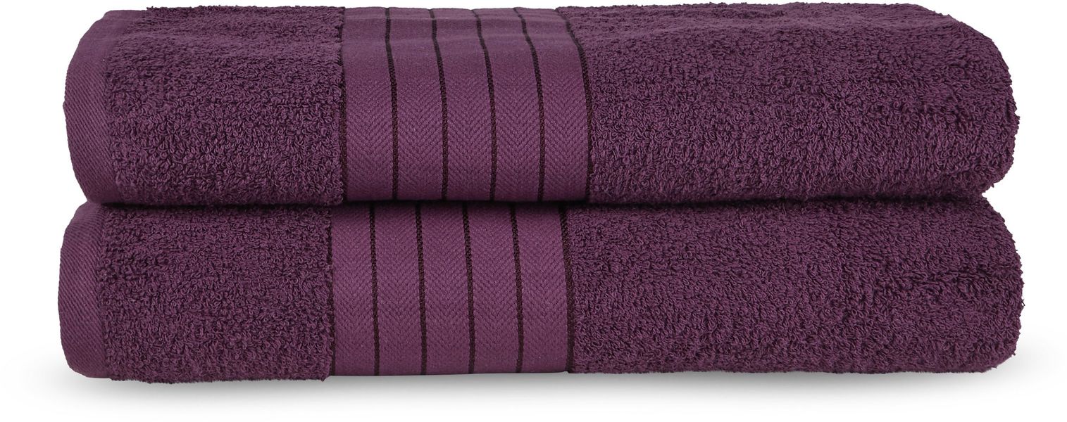 good morning Badetuch "Uni Towels" Baumwolle, Walkfrottee, Bordüre, 500 GSM günstig online kaufen