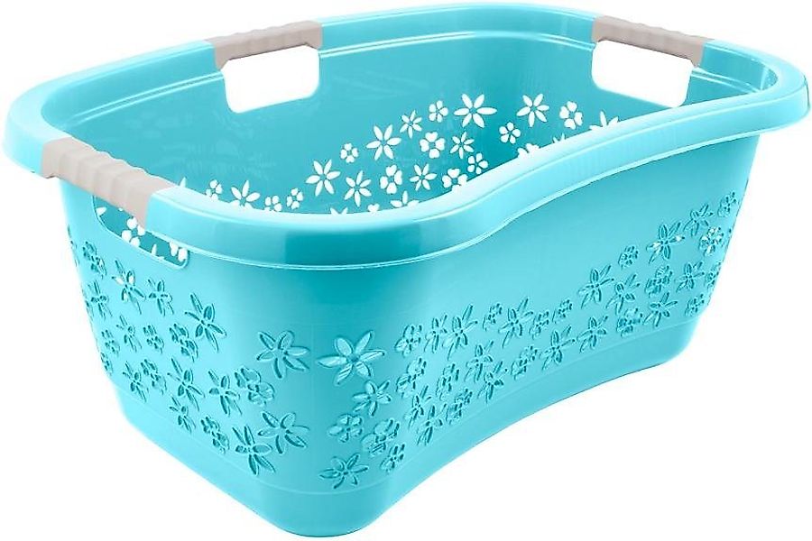 keeeper Wäschekorb lasse, ergonomisch, mit Softgriffen, 65 x 45 x 28 cm, 50 günstig online kaufen