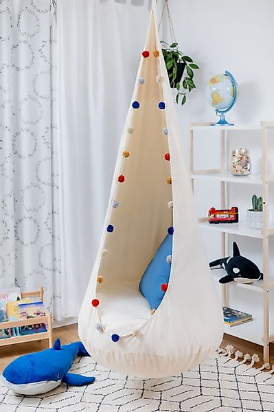 Rainbow Kids Hängesessel Kokon Hängematte Kinder günstig online kaufen