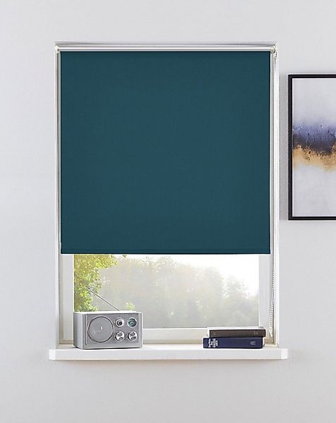 Seitenzugrollo THEMSE, OTTO home, abdunkelnd, ohne Bohren, freihängend, Kle günstig online kaufen