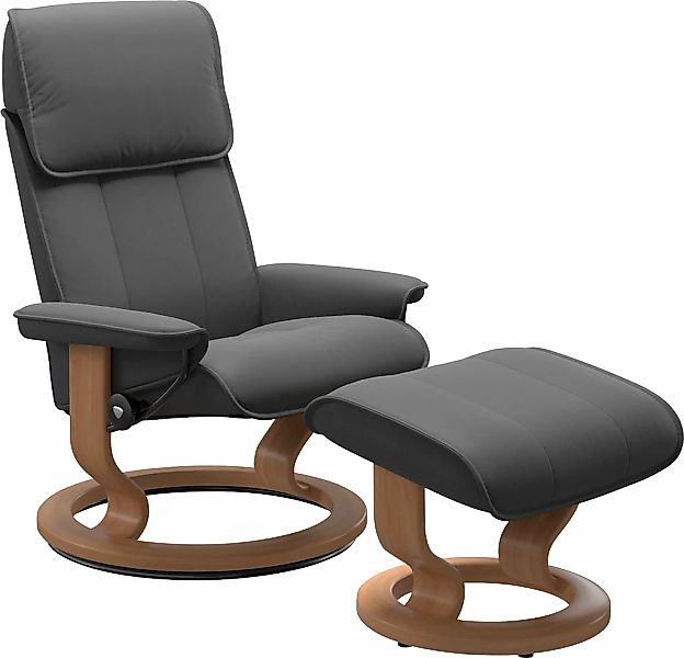 Stressless "Admiral" mit Classic Base, Größe M & L, Gestell Eiche günstig online kaufen