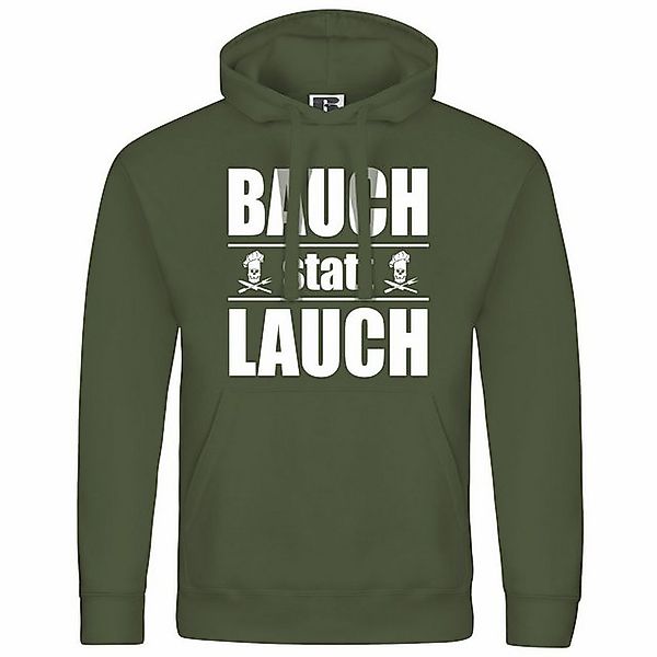 deinshirt Kapuzenpullover Herren Kapuzenpullover Bauch statt Lauch Mit Prin günstig online kaufen